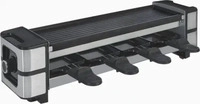 Gutfels 5810054, Gutfels RACLETTE 4005 Kleinger&auml;te (5810054) Silber/Schwarz