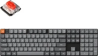 Keychron K5M-H1, Keychron K5 Max RGB Red Switch Kabellose Low-Profile-Tastatur