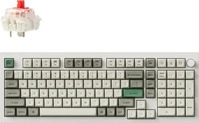 Keychron Q5 Max (Q5M-P1) QMK/VIA Wireless Custom Mechanical White Keyboard-Red Switch