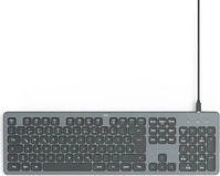 Hama 00173058, Hama CK-400 Tastatur kabelgebunden schwarz (DE, Kabelgebunden)