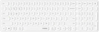 Rapoo 00226109, Rapoo Kabellose ultraflache Multi-Mode-Tastatur "E9310M", Weiss,