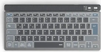 Hama 00173067, Hama WK-700 Tastatur kabellos grau (DE, Kabellos) (00173067)