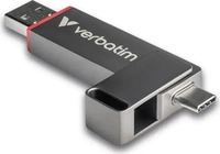 Verbatim 032043, Verbatim Dual QuickStick (1000 GB, USB-A, USB-C) (032043) Grau