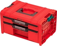 Qbrick SKRQPROD2ECZEPG003, Qbrick Werkzeugbox (2 Teile) (SKRQPROD2ECZEPG003) Rot