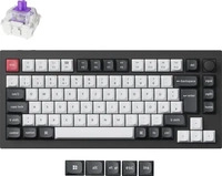 Keychron Q1H-M1-DE, Keychron Q1 HE Knob 75% Alu RGB Gateron Magnetic bk H (DE,