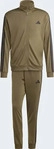 Adidas JI8854, Adidas Basic 3S Trainingsanzug (XL) (JI8854) Gr&uuml;n