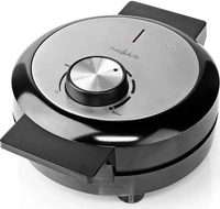Nedis KAWP100BK, Nedis Waffeleisen | 5 Heart shaped waffles | 19 cm | 1000 W 