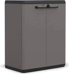 KIS 9729000064004, KIS Pi&ugrave; - Low Cabinet Grey / Black (9729000064004) Grau/Schwarz