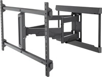 Goobay 71216, Goobay TV-Wandhalterung Pro FULLMOTION XL, schwarz (Wand, 60 kg, 43" -