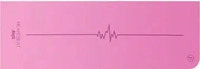 Airex HEARTBEATPI, Airex Gymnastikmatte Heartbeat, Pink (4 mm) (HEARTBEATPI)
