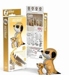 Eugy EG-046, Eugy Erdm&auml;nnchen - 3D Karton Figuren Modellbausatz (EG-046) Braun