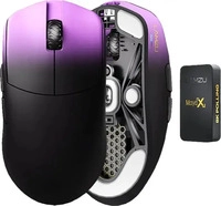Lamzu Maya X 8k (Kabelgebunden, Kabellos) (6975637430114) Schwarz/Violett