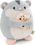NICI 61150, NICI Kuscheltier Hamster Shai 16cm (16 cm) (61150) Grau/Beige