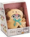 NICI 61144, NICI Hamster Shai mit Keks (8 cm) (61144) Beige/Grau