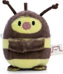 Magni 61247, Magni NICI Kuscheltier Biene Beenie braun 5cm (5 cm) (61247) Braun/Beige