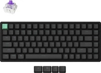 Keychron K2H-J1, Keychron K2 HE (US, Kabelgebunden, Kabellos) (K2H-J1) Schwarz