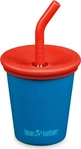 Klean Kanteen 1010147, Klean Kanteen Kid's Kanteen Steel Cup Straw Lid (1010147) Blau