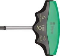 Wera 05005081001, Wera 400 Hex 5,0/5,0 Nm (3/8", 5 Nm) (05005081001) Schwarz/Gr&uuml;n