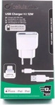 Cellularline ACHUSBMFIIPH2AW, Cellularline Ultra (12 W, 1 Port) (ACHUSBMFIIPH2AW)