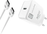 Cellularline ACHIPHKITC2CPD30WW, Cellularline USB-C Charger kit USB-C 30W (30 W, 1