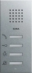 Gira 125026, Gira 125026 Wohnungsstation AP System 55 Farbe alu (125026) Grau