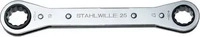 Stahlwille 41130910 4018754022137, Stahlwille Doppel-Ratschenringschl&uuml;ssel (10 mm, 9