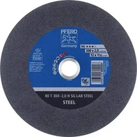 Pferd 80 T 300-2,0 H SG LAB STEEL/32,0, Pferd Trennscheibe LABOR 80 T 300-2.0 A 46 H