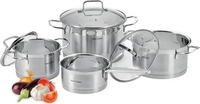 Proficook 13793, Proficook PC-KTS 1224 7 Teile inox semi-satiniert (Pfannenset +