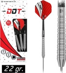 Bull's 13232, Bull's Dot D3 90% Tungsten Steel Dart (22 g) (13232)