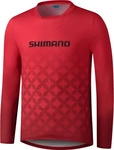 Shimano MYOKO Long Sleeve Jersey Spicy Red S (S) (39184232) Rot