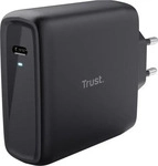 Trust 24818, Trust Maxo (100 W, 1 Port) (24818) Schwarz