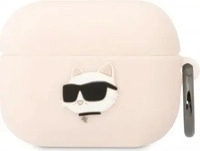 Karl Lagerfeld KF001475-0, Karl Lagerfeld KLAPRUNCHP AirPods Pro cover pink/pink