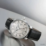 Zeppelin 76425, Zeppelin Graf (Analoguhr, 42 mm) (76425) Beige/Braun/Silber