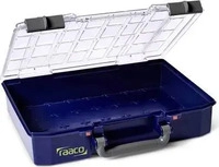 Raaco 142793 M1240-2944, Raaco Kleinteilkoffer (142793 M1240-2944) Blau