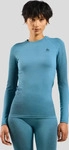 Odlo BL TOP crew neck l/s PERFORMANCE WARM (XL) (42752142) Blau