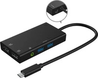 j5Create JVA01-N, j5Create JVA01-N Video Capture (USB-C, 6 Ports) (JVA01-N) Schwarz