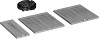Siemens LZ11BKR11, Siemens SIEM Umluft-Set (LZ11BKR11) Schwarz/Grau