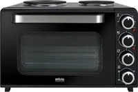 Silva KK 3200, Silva KK3200 Kleink&uuml;che - Backofen 30Liter, 3200 Watt, 2 Kochplatten,