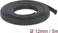 Delock 18849, Delock Geflechtschlauch (Kabelschlauch, 500 cm) (18849) Schwarz,