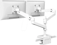 Ergotron 45-690-290, Ergotron LX PRO ARM DUAL DISPLAY STACKING white (Tisch, 34", 10
