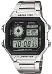 Casio AE-1200WHD-1AVEF, Casio World Time Illuminator (Digitaluhr, 42.10 mm)