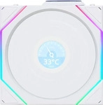 Lian Li 12RTLLCD1W1W, Lian Li Lian-Li UNI FAN TL Wireless Reverse Blade (120 mm, 1x)