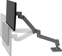 Ergotron 45-682-293, Ergotron LX PRO ARM SINGLE DISPLAY DESK MOUNT darkgrey (Boden,