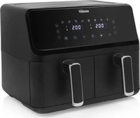 Tristar FR-9026, Tristar Dubbele Mand Airfryer FR-9026 - Heteluchtfriteuse - 8 liter