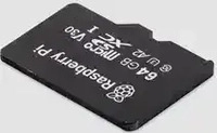 Raspberry Pi SC1629, Raspberry Pi Micro SD(HC) Card (64 GB, microSDXC, U3, UHS-I)