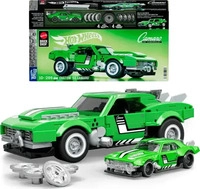 Mattel Brick Shop JFT16, Mattel Brick Shop Speed Custom 68 Camaro (JFT16) Gr&uuml;n