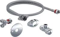Geberit 147.035.00.1, Geberit Wasseranschlussset (147.035.00.1) Silber