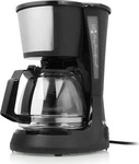 Tristar CM-1281, Tristar Kaffeemaschine Schwarz Fassungsverm&ouml;gen Tassen=6...