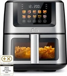 Solis 8200, Solis Air Fry & Dry XL (7.50 l) (8200) Schwarz/Silber