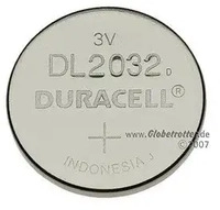 Duracell 033122, Duracell Lithium Knopfzelle (5 Stk., CR2032, 265 mAh) (033122),
